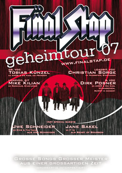 Plakat Geheimtour 2007 250