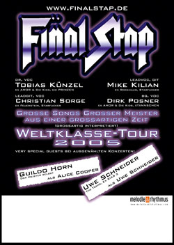 Plakat Weltklasse Tour 2005 250