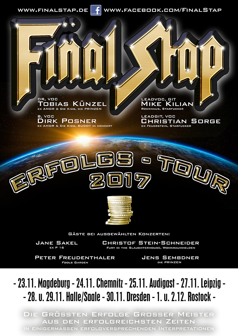Plakat Final Stap Erfolgs-Tour 2017