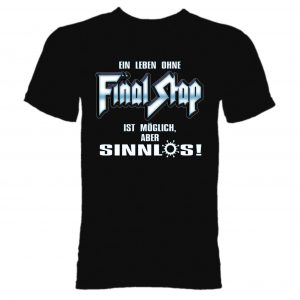 T-Shirt Ein Leben ohne Final Stap ... schwarz