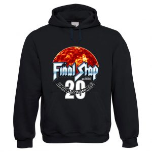 Jubiläums-Kapuzen-Shirt Final Stap – 20 Jahre heisser Scheiss