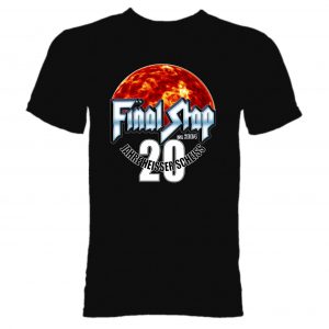 Jubiläums-T-Shirt Final Stap - 20 Jahre heisser Scheiss